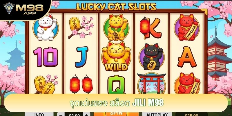 จุดเด่นของ สล็อต Jili m98